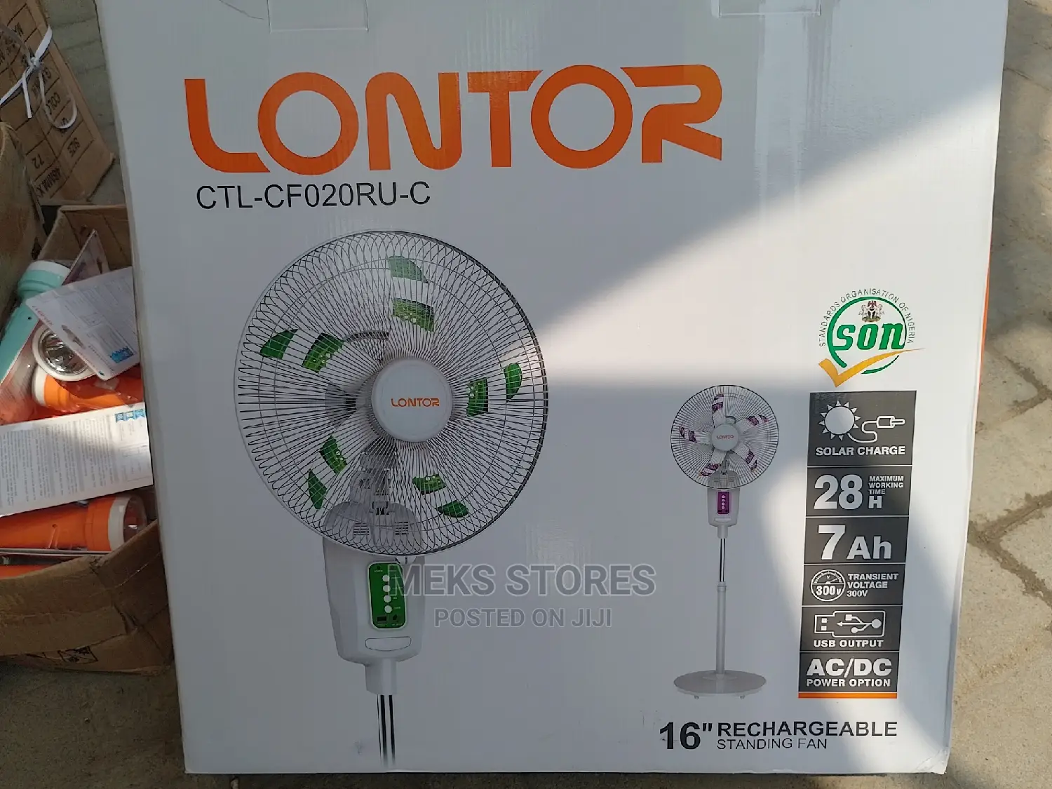 Lontor 16" Standing Fan