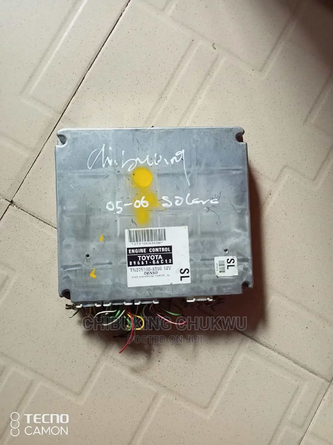 Toyota Solara 05-06 ECU (Brainbox).