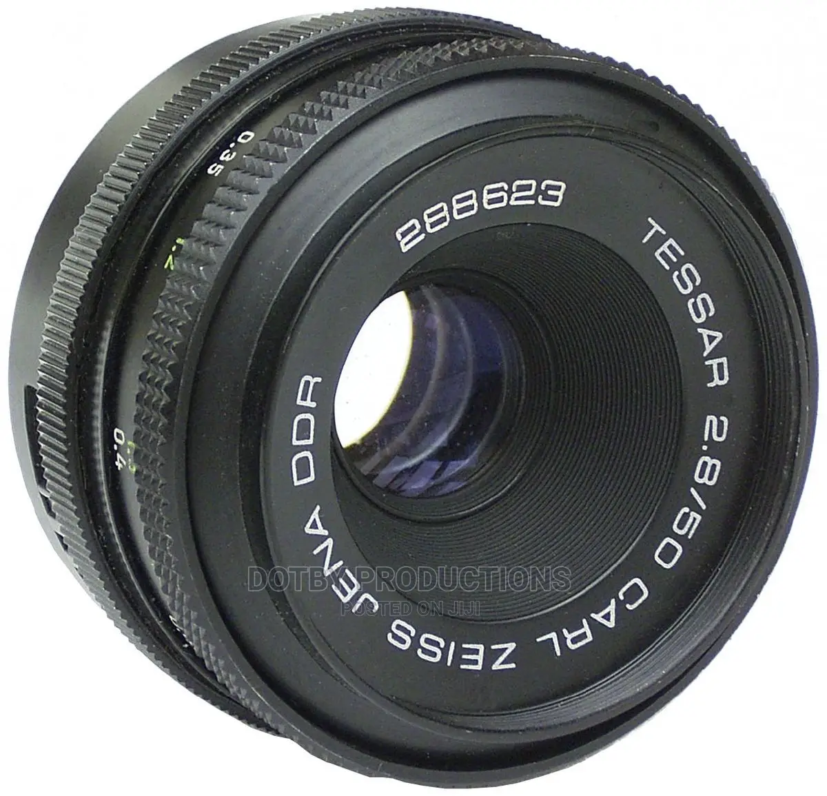 Carl Zeiss Jena Ddr Tessar 50mm F/2.8 Lens With Ef Mount