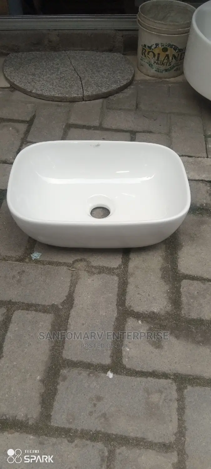 Small Marble Top Basin