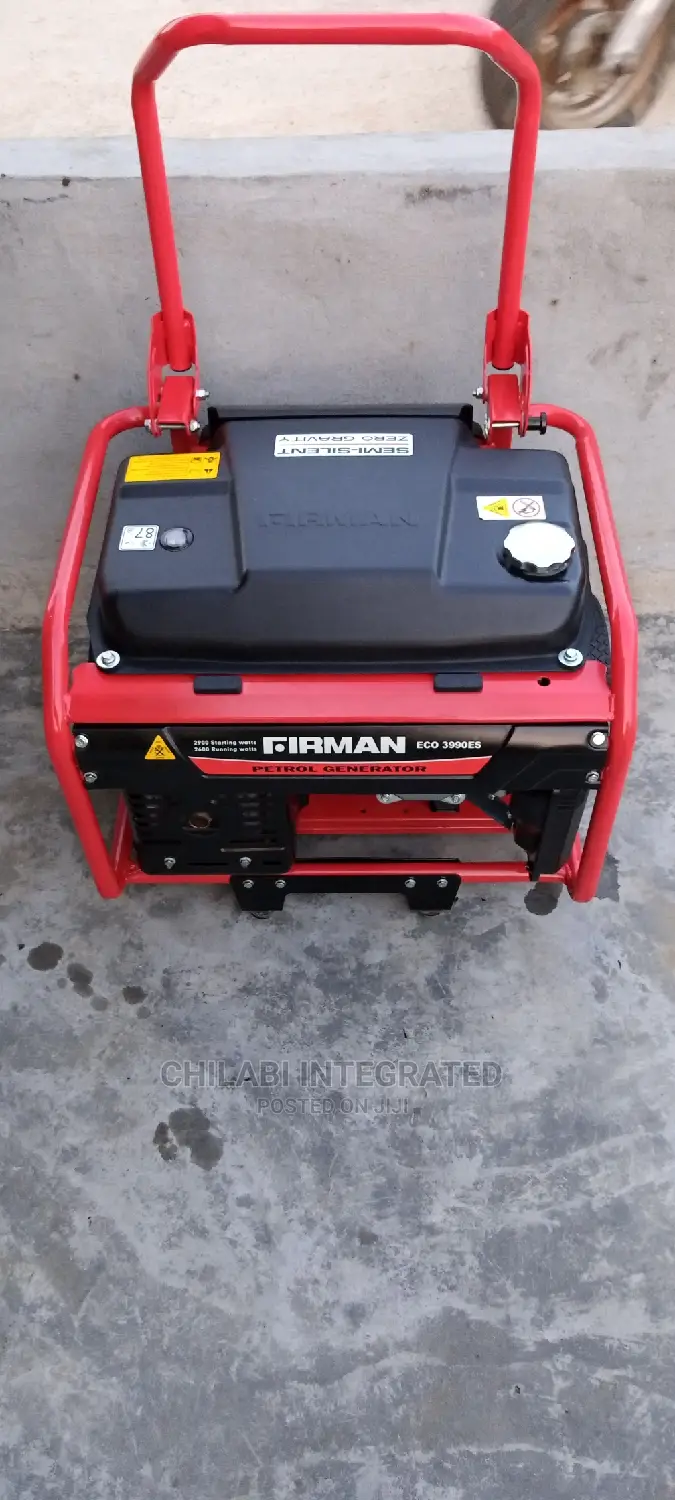 3 Weeks Old 3.2KVA SUMEC FIRMAN ECO3990ES Keystart Generator