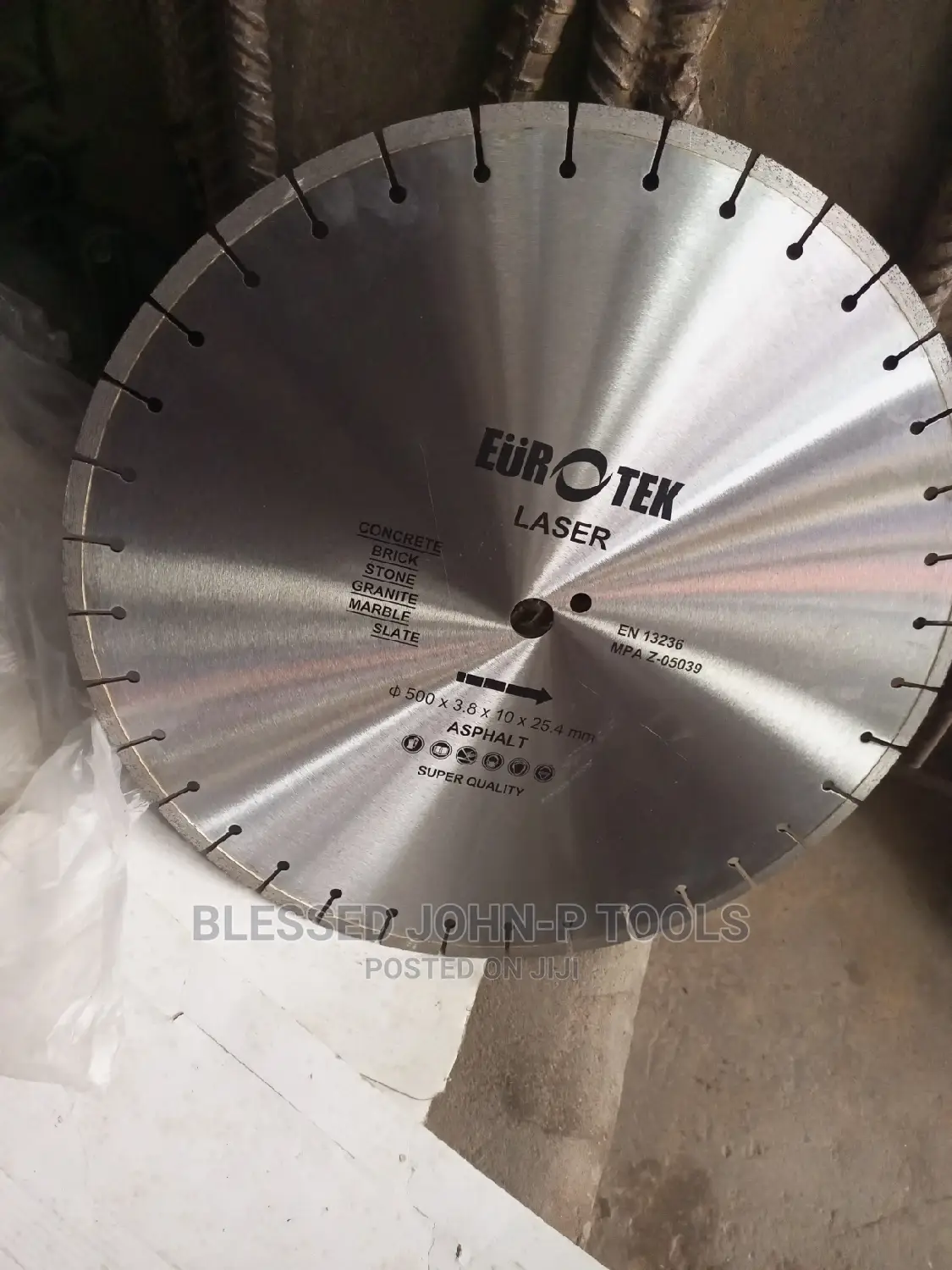 Concrete Brick Cutter 500*3.8*10*25mm