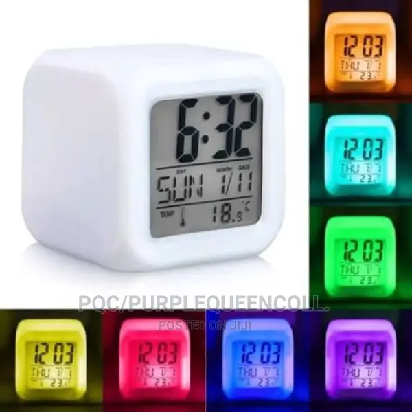 Colour Changing Digital Alarm Clock