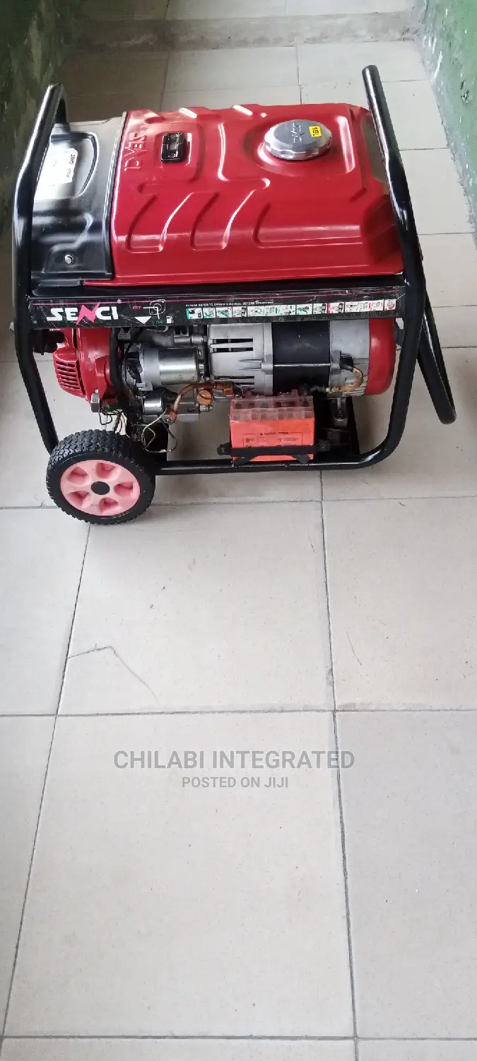2 Months Old 4.3KVA SENCI SC7000E Key Start Copper Generator