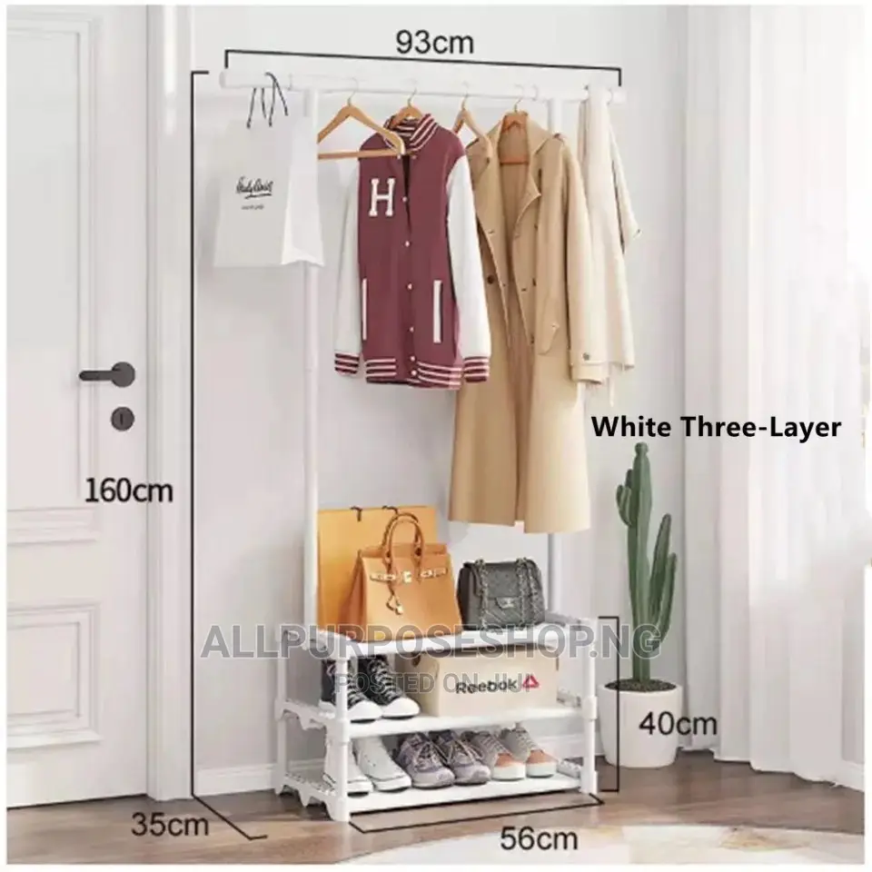 3 Layer Cloth / Shoe Rack