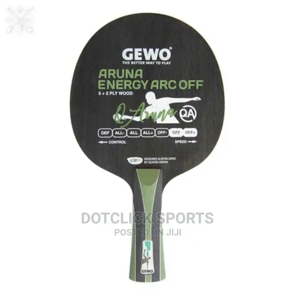 Gewo Aruna Energy Arc Off Table Tennis Wood (Blade)