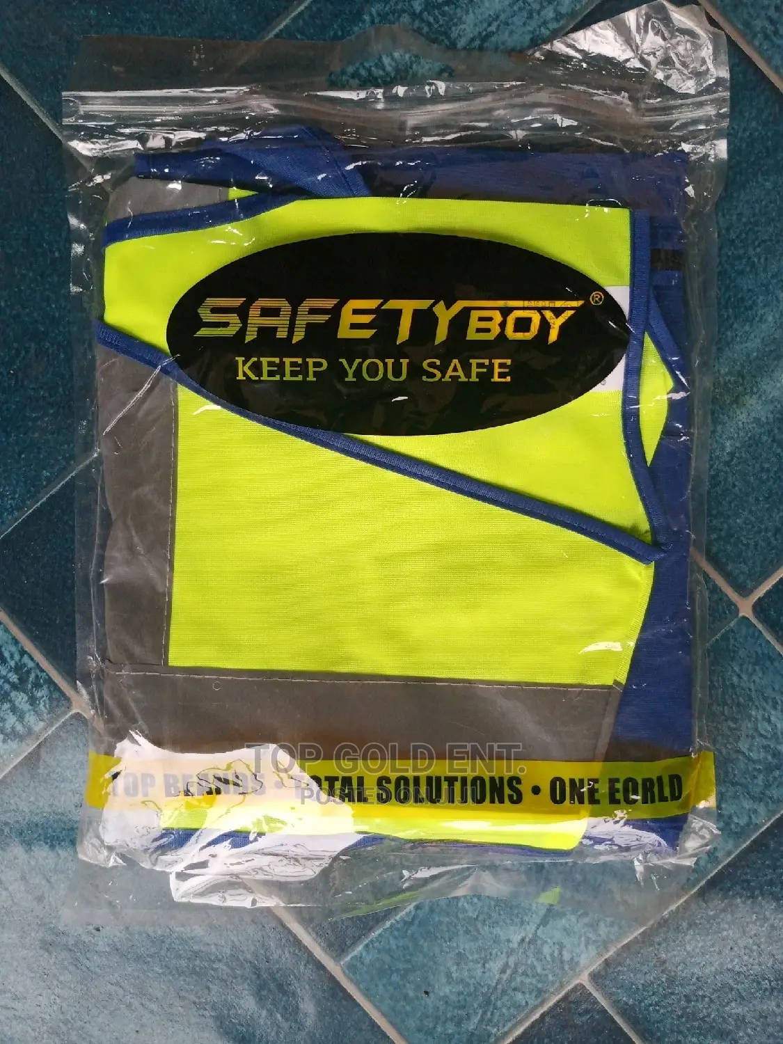 Quality Reflective Vest With Zip And Pockets