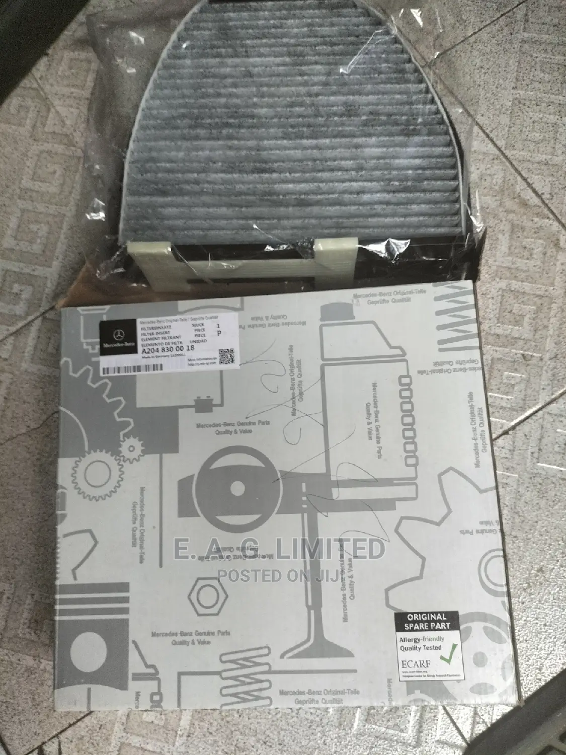Air Conditioner/Carbine Filter W204, W212