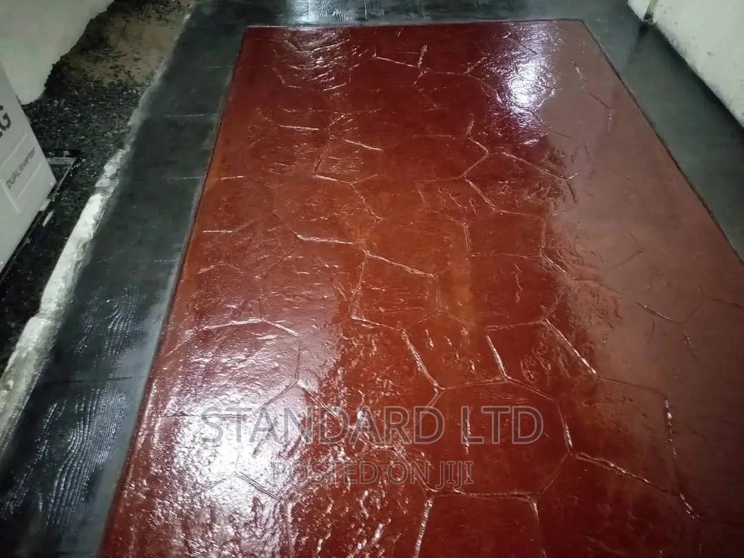 Stamped Concrete Floor