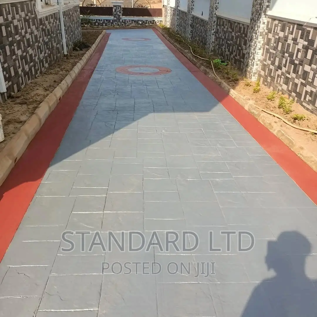 Solid Stamp Concrete Floor