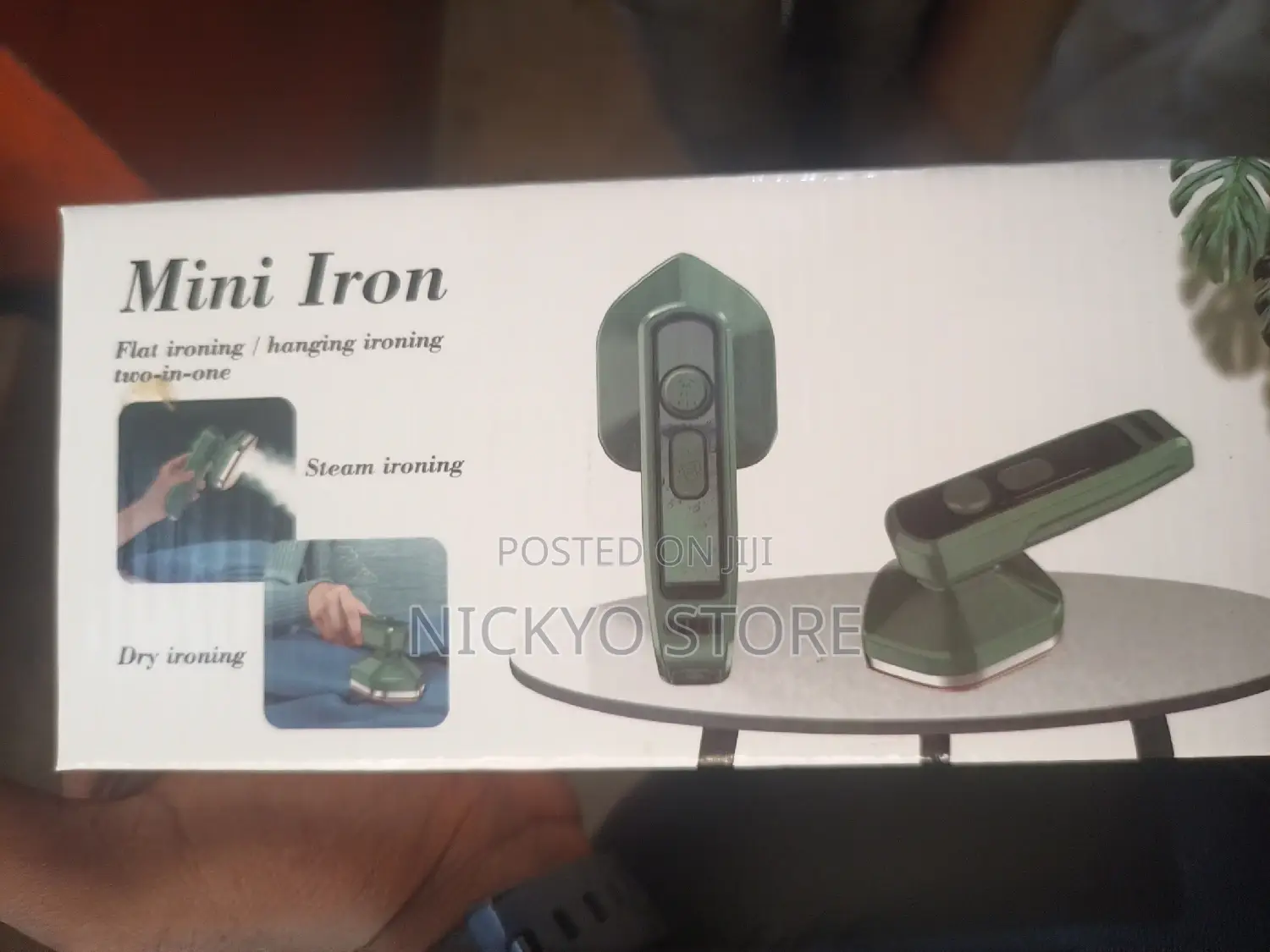 Portable Spray Steam Iron (Handheld Garment Steamer Iron)
