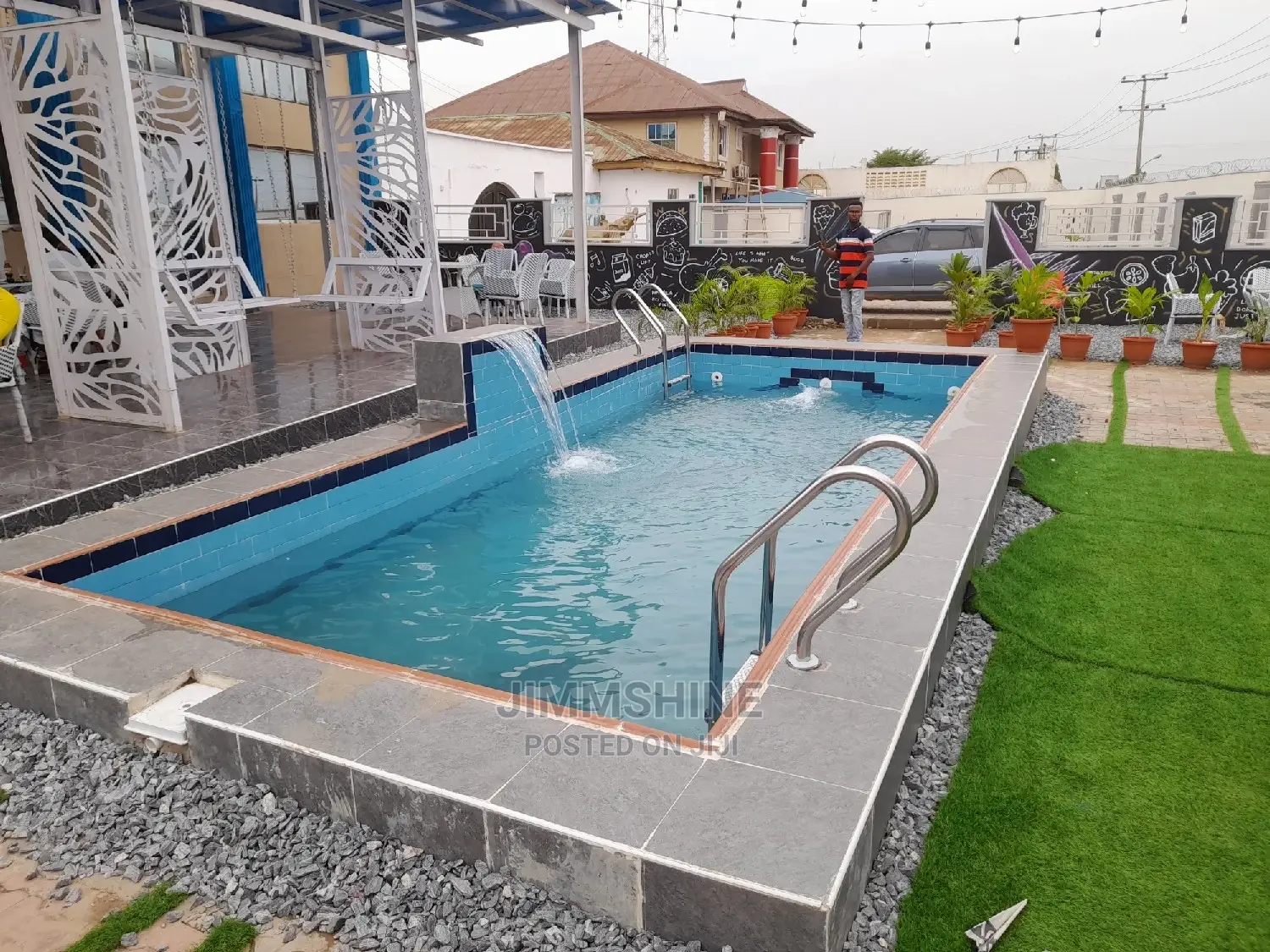 Swimming Pool With Bar