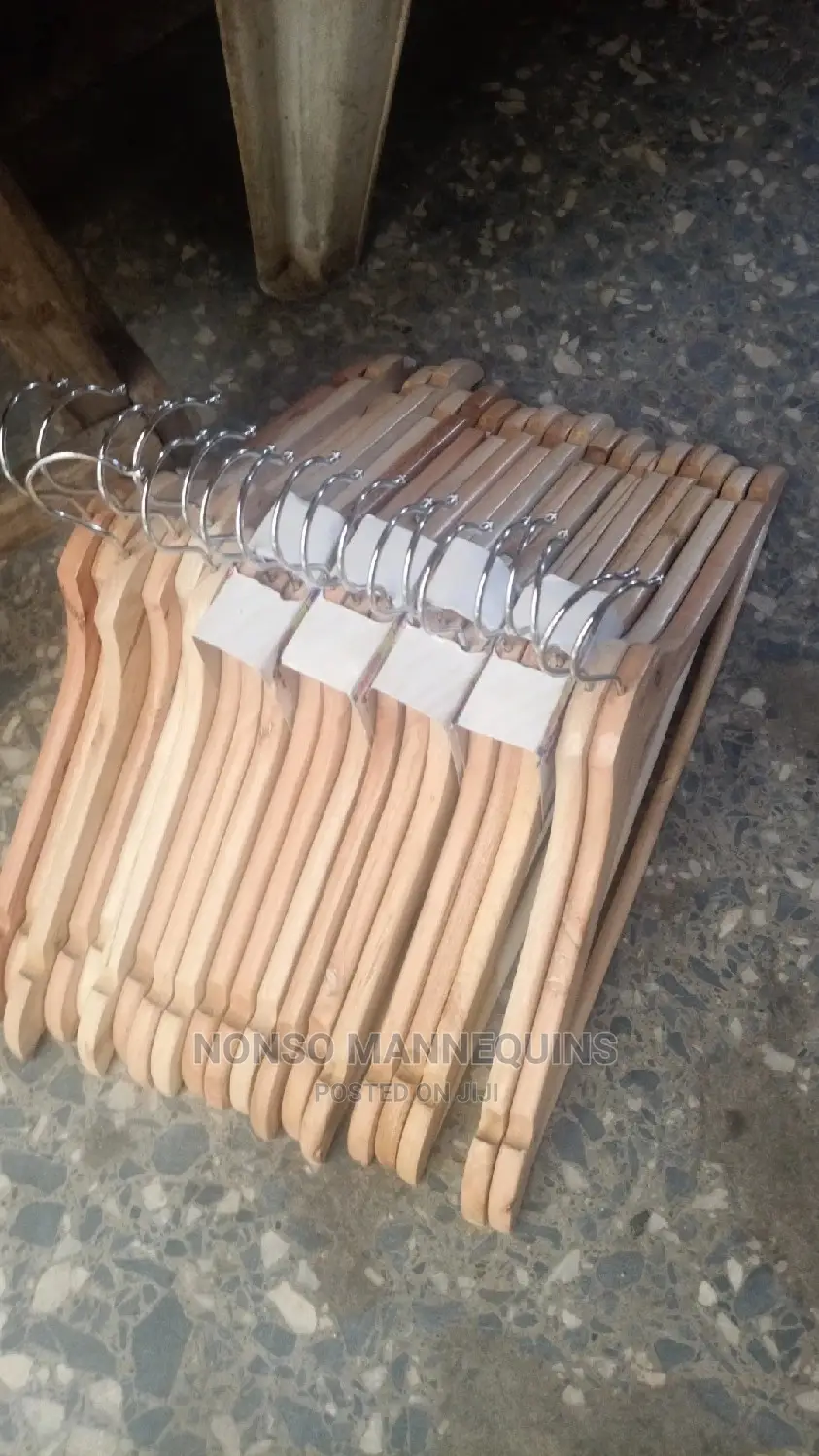Neat Brand New Wooden Clothes Hangers