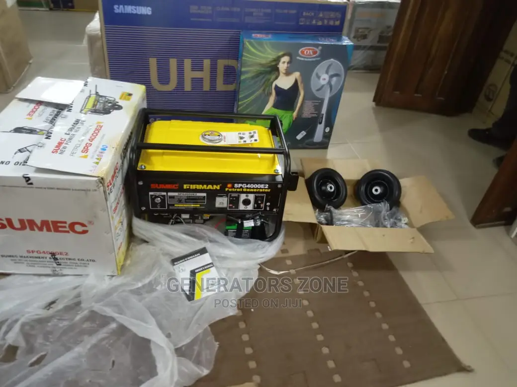 Quality Sumec Firman Spg4000e2 Petrol Generator