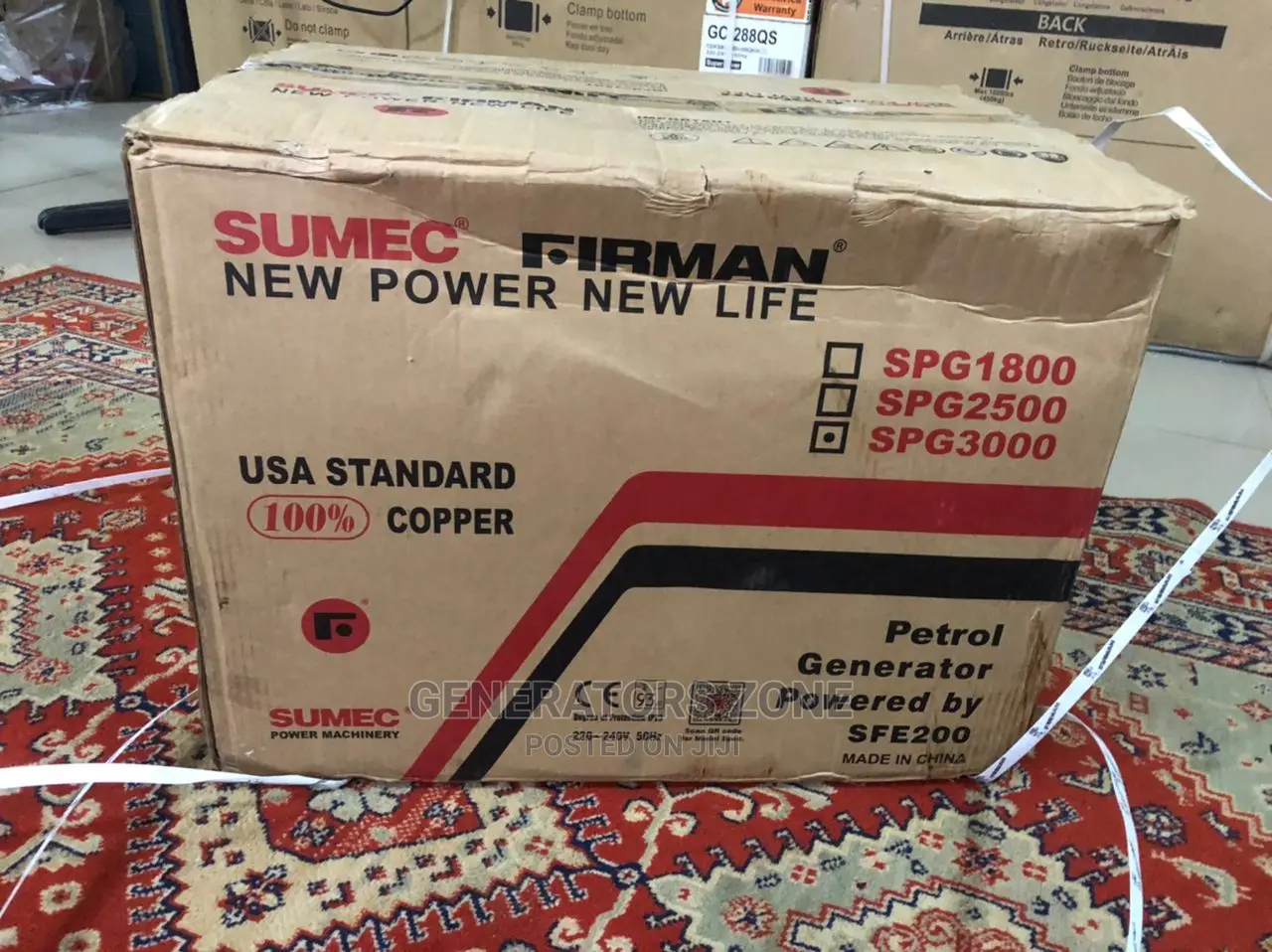 Sumec Firman 4.5KVA Generator SPG3000 Manual Start Up