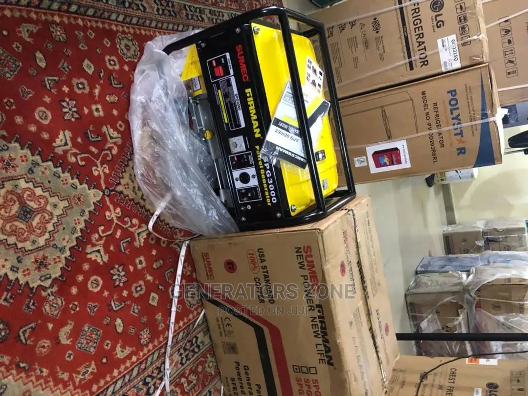 4.5kva Sumec Firman Manual Generator Spg3000