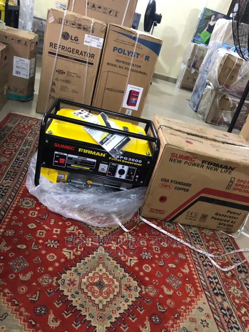 Sumec Firman SPG3000 4.5kva Manual Generator