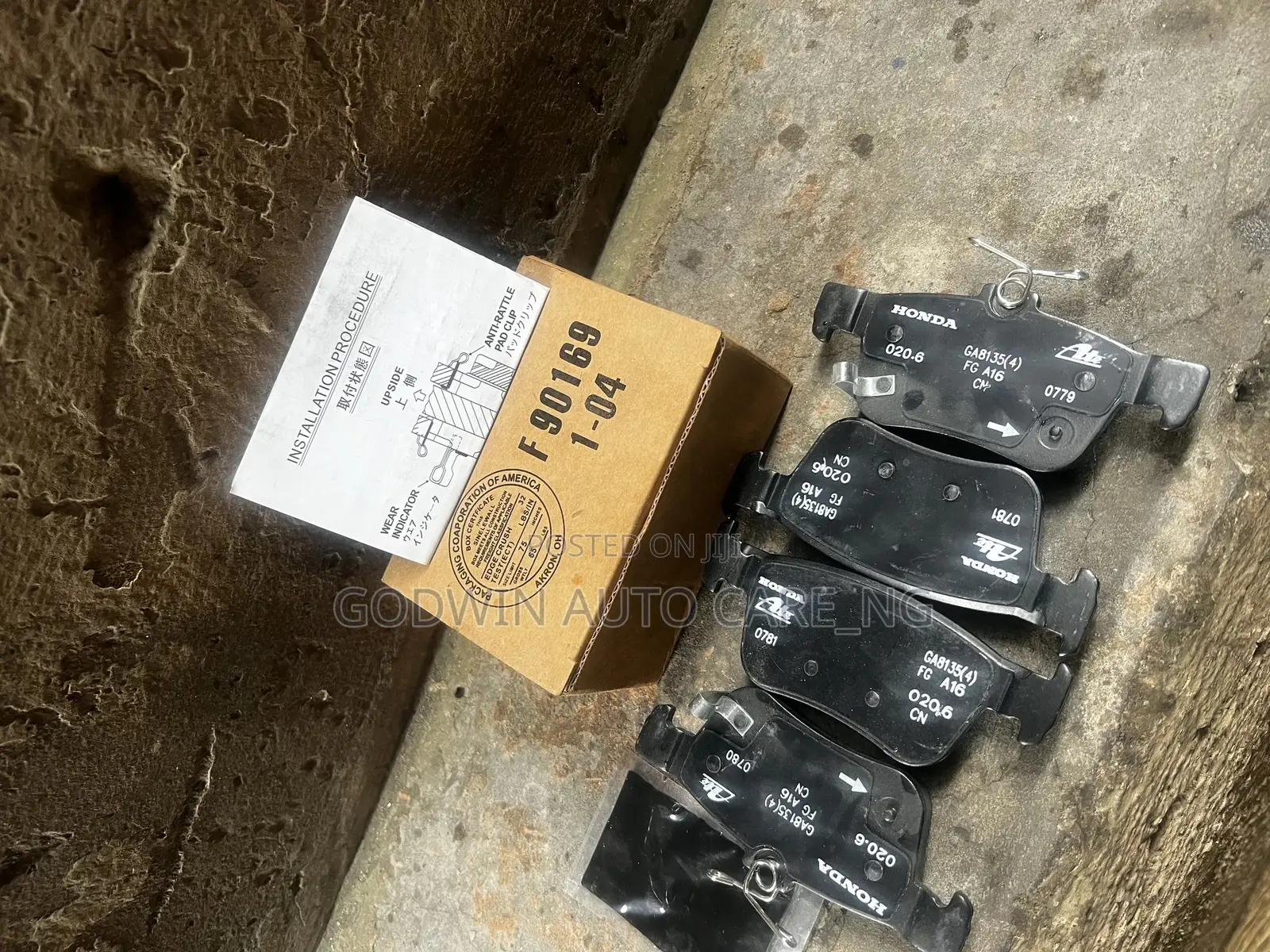 Brake Pads for Honda Original Quality