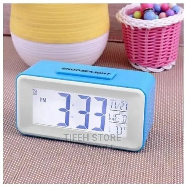 Digital Rechargeable Alarm Clock