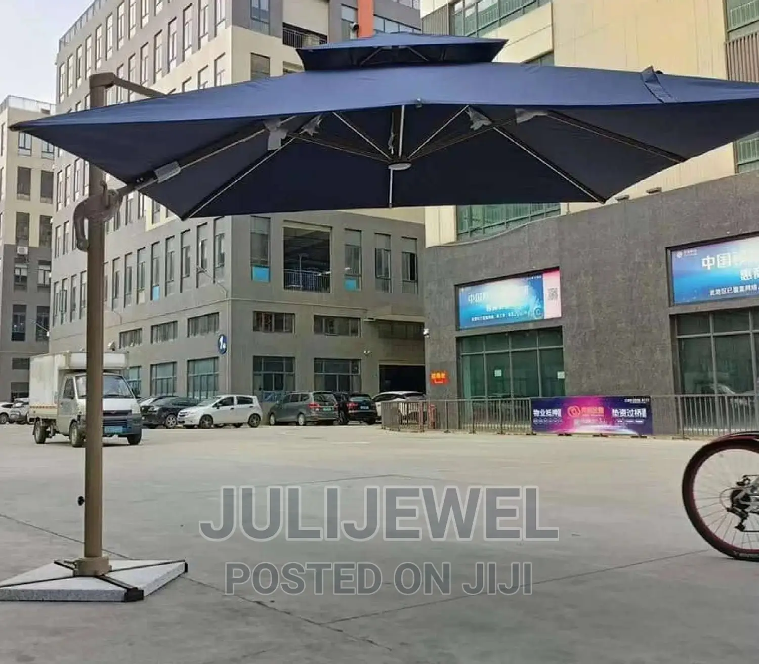 Quality Outdoor Umbrella Canopy Gazebo Tent 9ft X 9ft