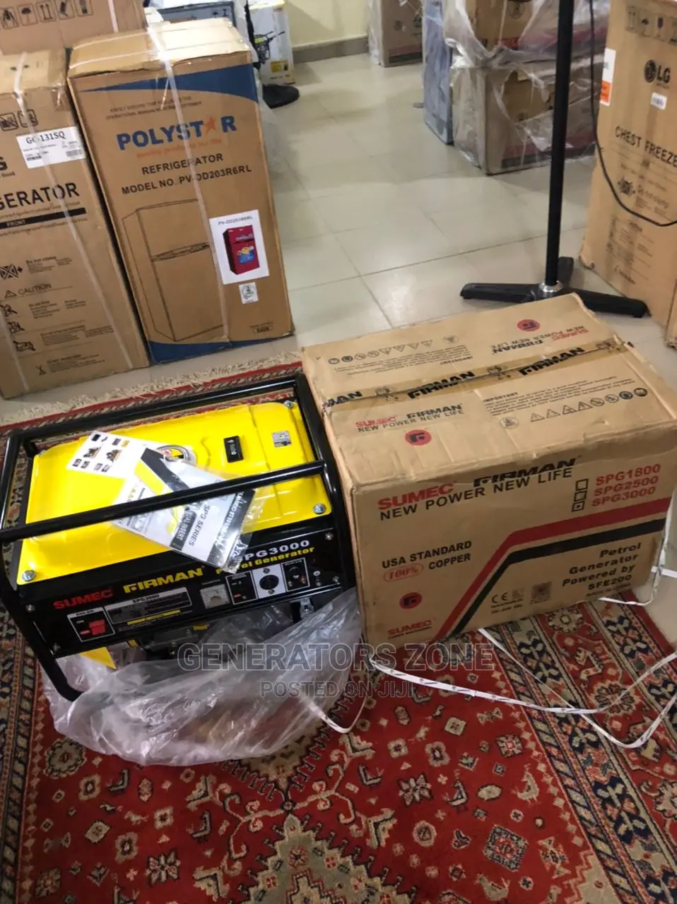 4.5kva Sumec Firman Generator Spg3000