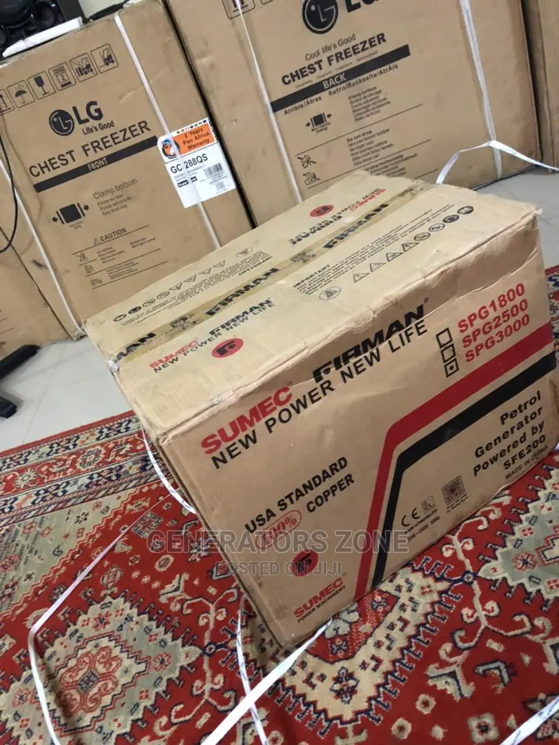 Sumec Firman Brand New Generator Spg3000 4.5kva