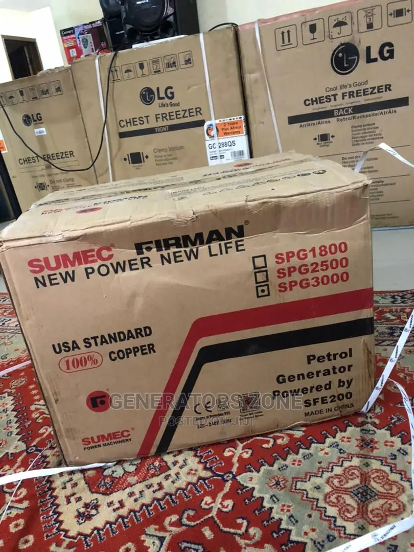 Sumec Firman Manual Generator - Spg3000 4.5kva