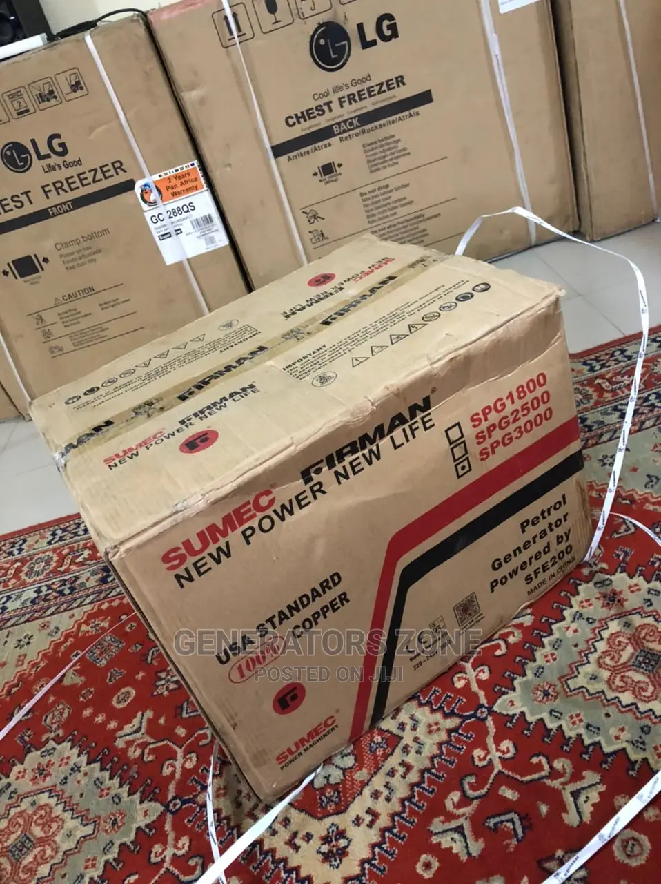 4.5kva Spg3000 New Sumec Firman Manual Generator