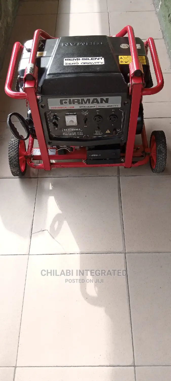Few Months Old,Clean 3.2KVA SUMEC FIRMAN ECO3990ES Generator