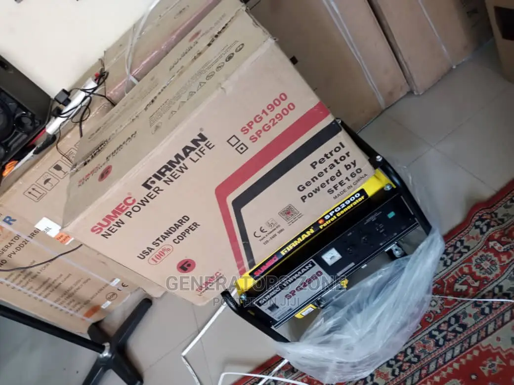 Sumec Firman Generator 2.5kva Manual Spg2900- Yellow