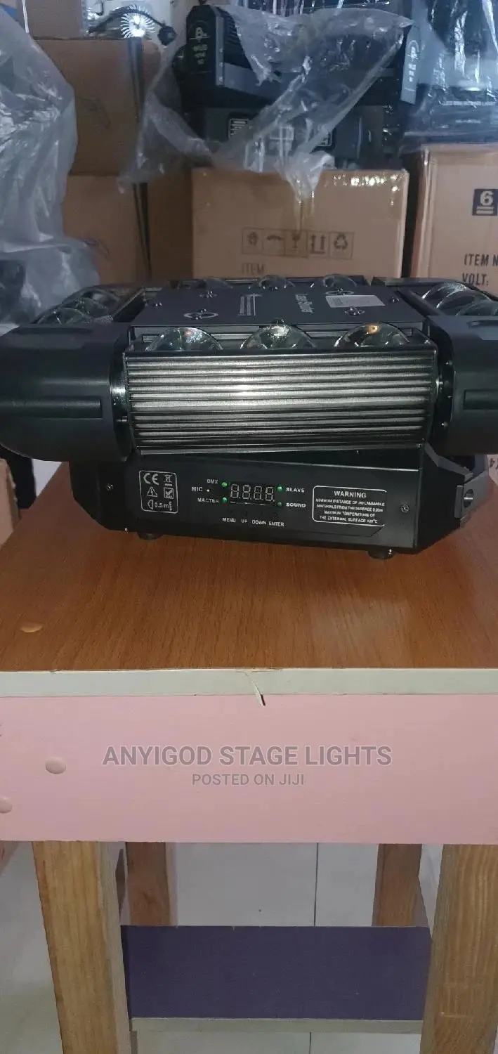 High Quality $ Amazing Lasser Spider Storm Club Light 12*20w