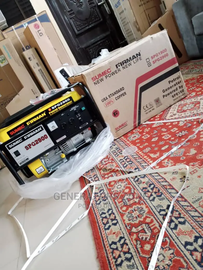 Sumec Firman Low Noise Level 2.5kva Generator Spg2900