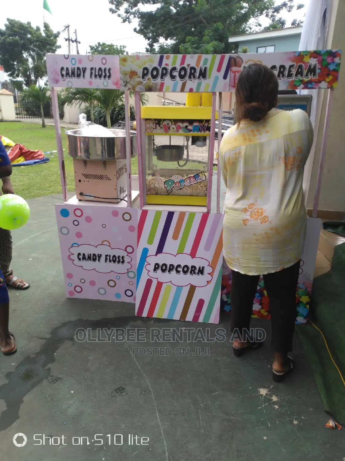 Ice Cream, Popcorn And Candy Floss For Events And Party