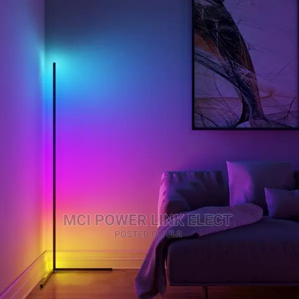 Modern Decorative Tuya APP Control LED RGB Corner Wall Lamp