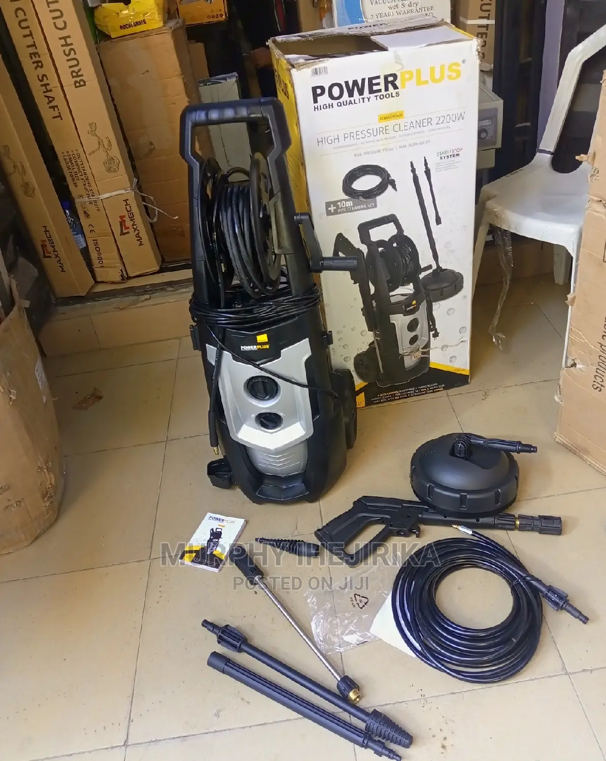 POWER PLUS TOOLS POWXG904 High Pressure Washer 2200W 170 Bar