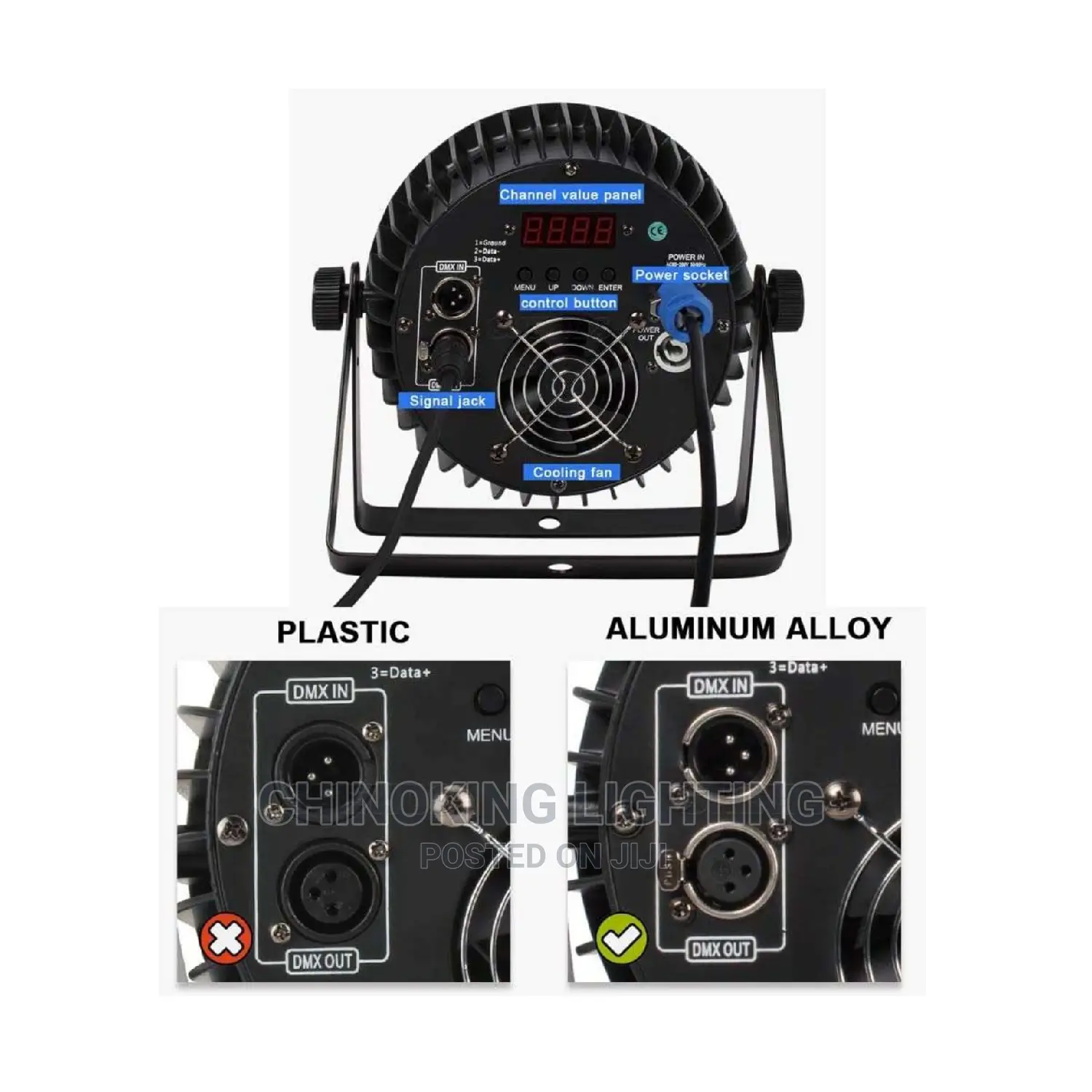 Stage Lights,12w*18 Led Par RGBW 4in1