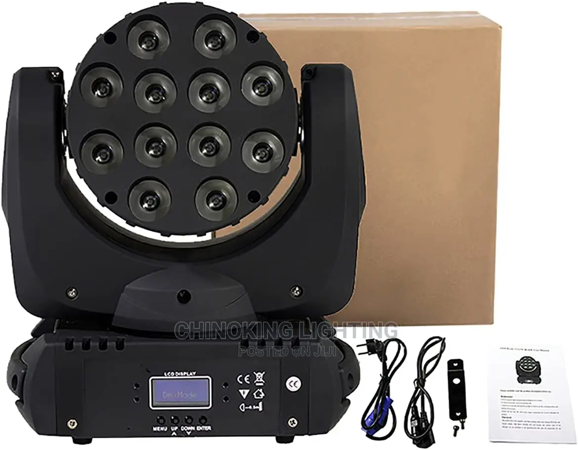 12x12w Led 4in1 RGBW Moving Head Light
