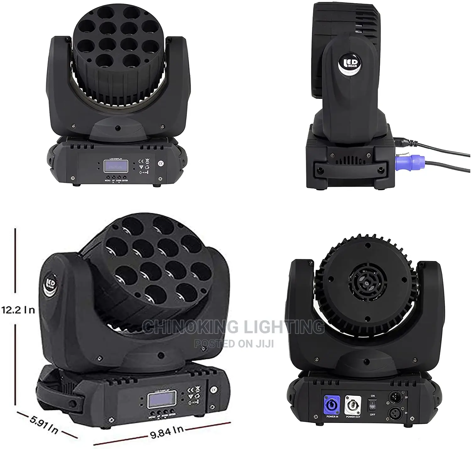 12x12w Led 4in1 RGBW Moving Head Light