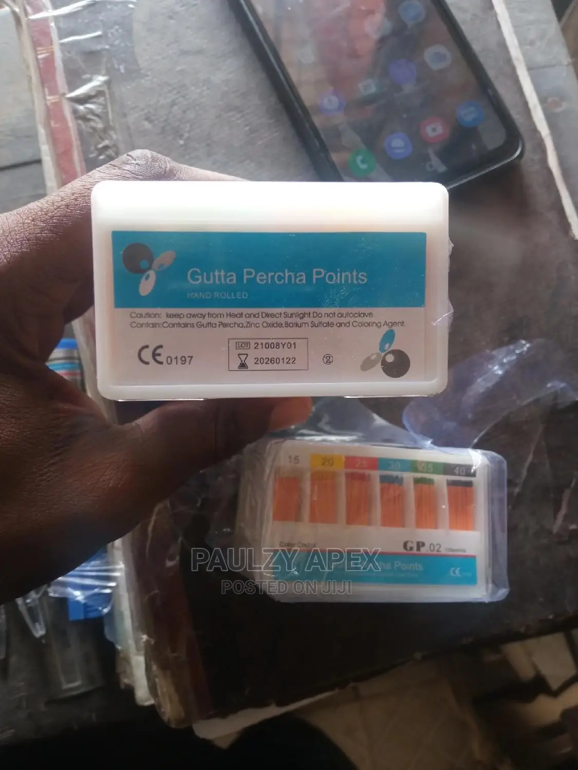 Gutta Percha Point (GP)