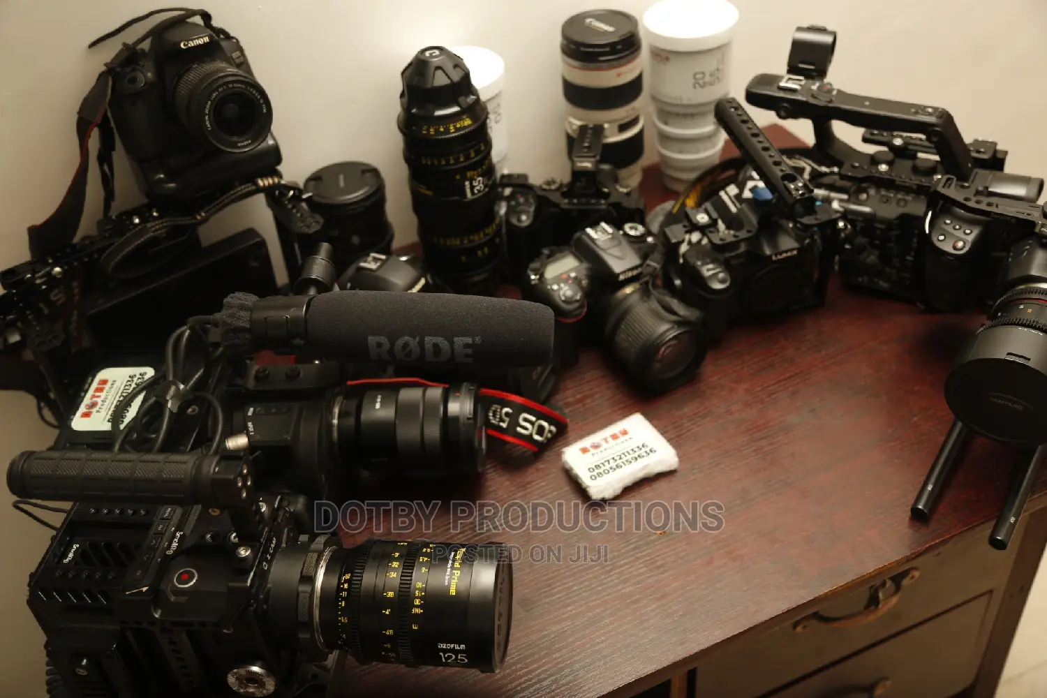 Complete Film Production Crew + Equipment