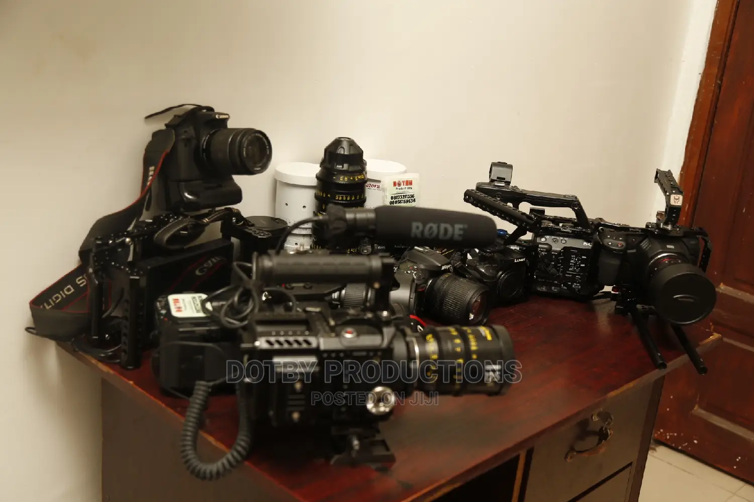 Complete Film Production Crew + Equipment
