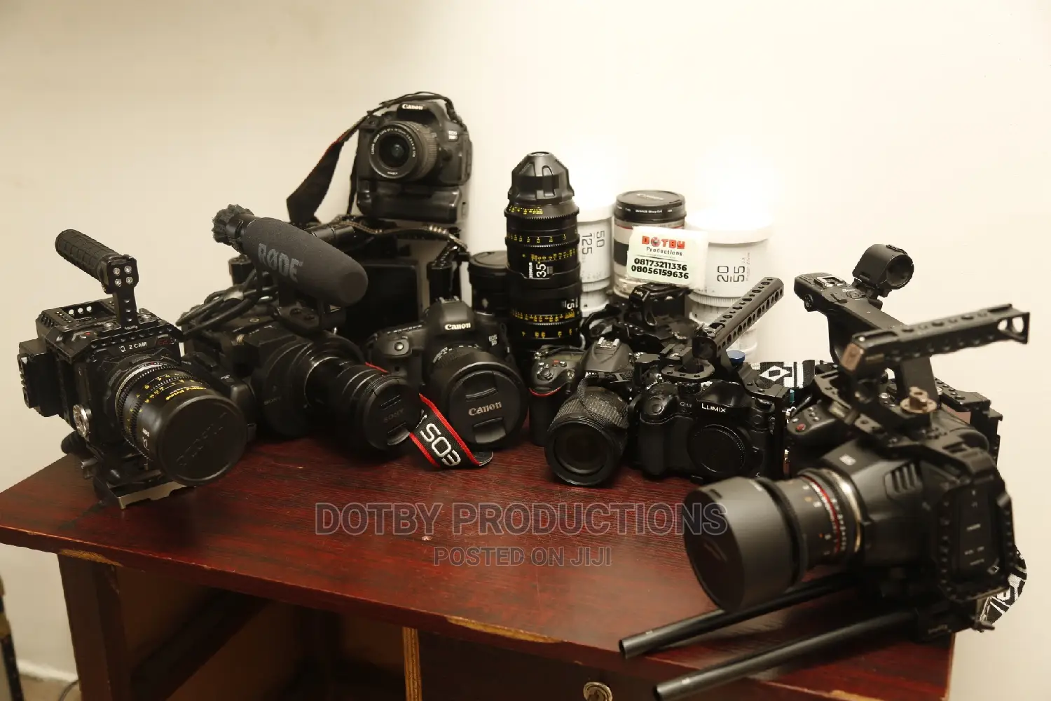 Complete Film Production Crew + Equipment