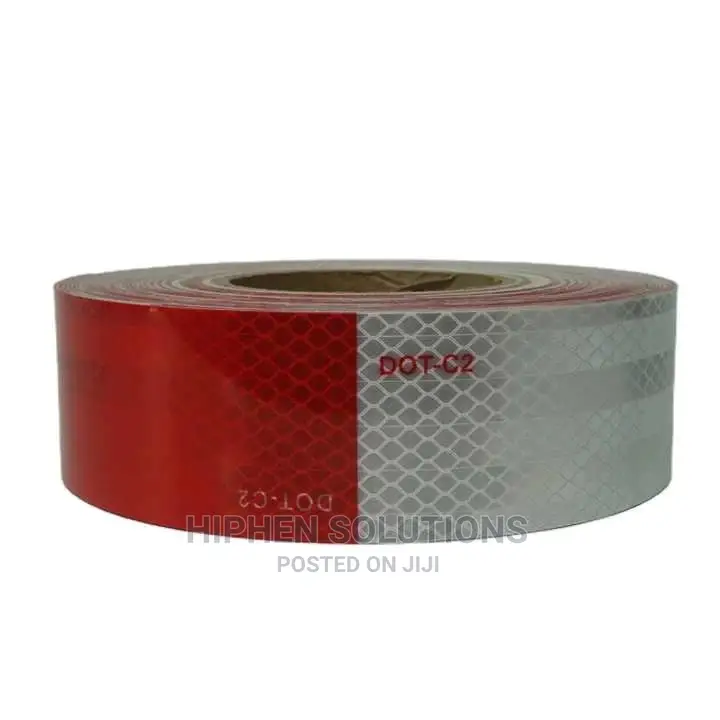 Best Selling Red and White Reflective Tape