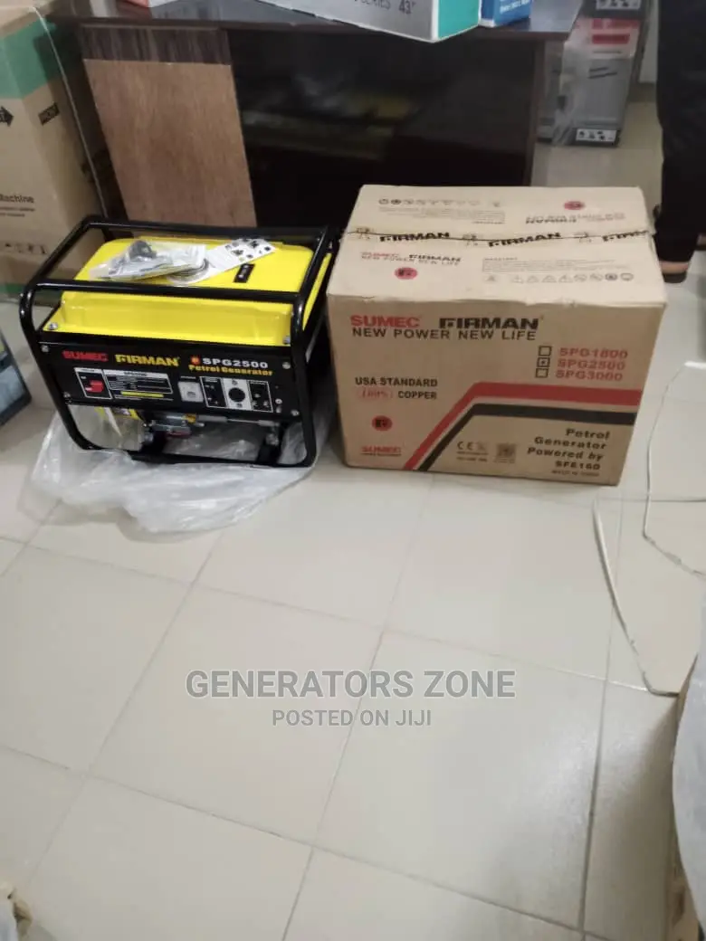 Sumec Firman Manual Generator Spg2500 2.2kva