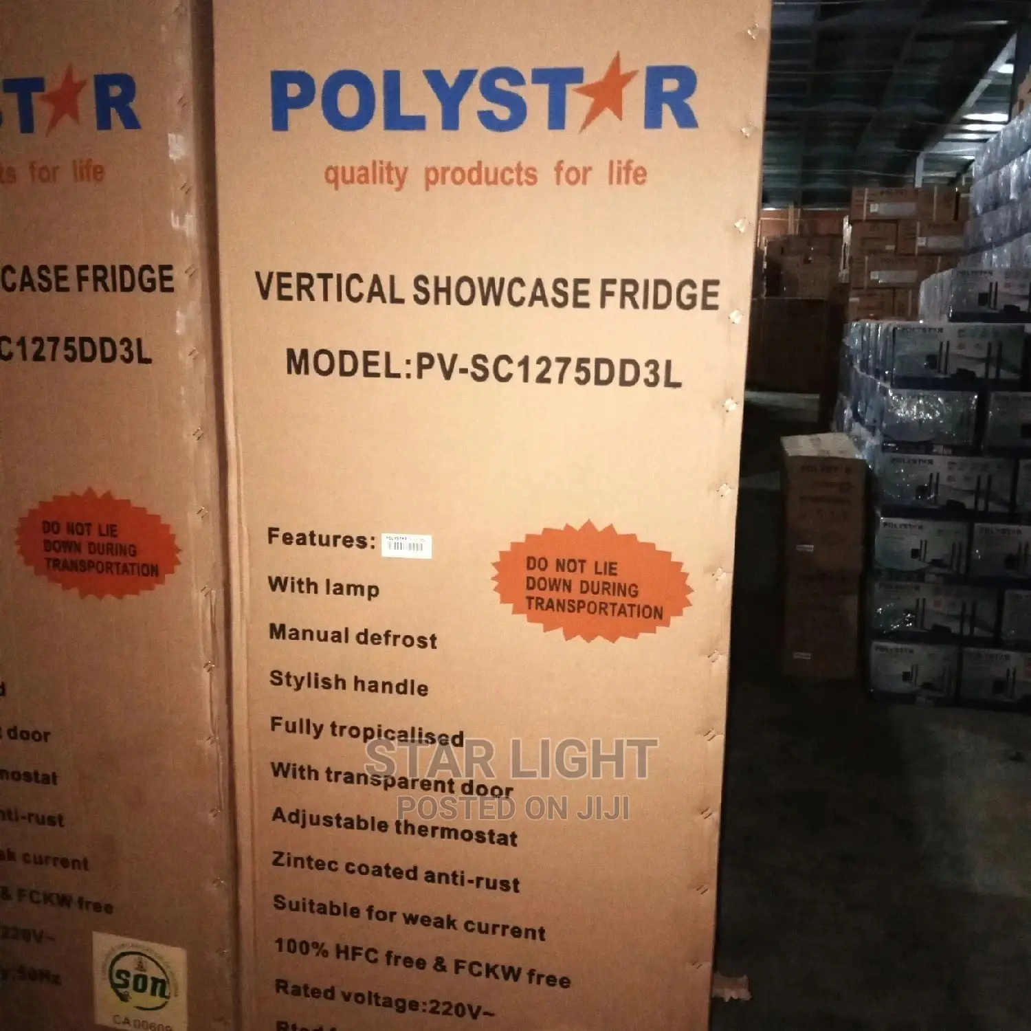 Showcase Chiller (1000 Litres) 3 Doors