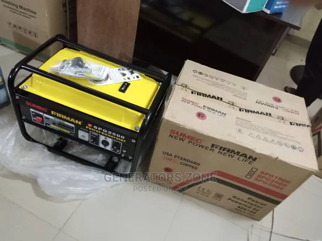 Sumec Firman 2.2kva Generator Spg2500 (Usa Standard)
