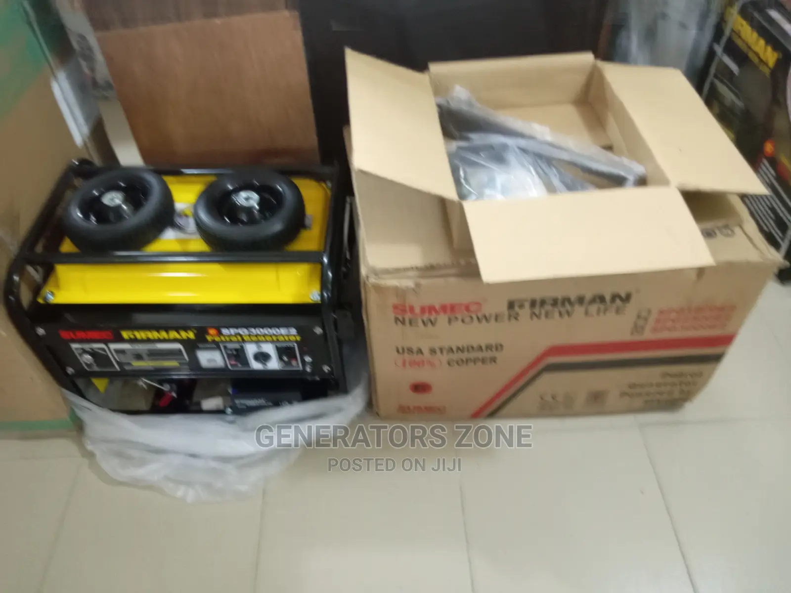 Sumec Firman Spg3000e2 4.5 Kva Keystart Generator