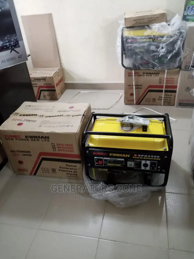 Sumec Firman 2.2kva Spg2500 Generator - 15ltr