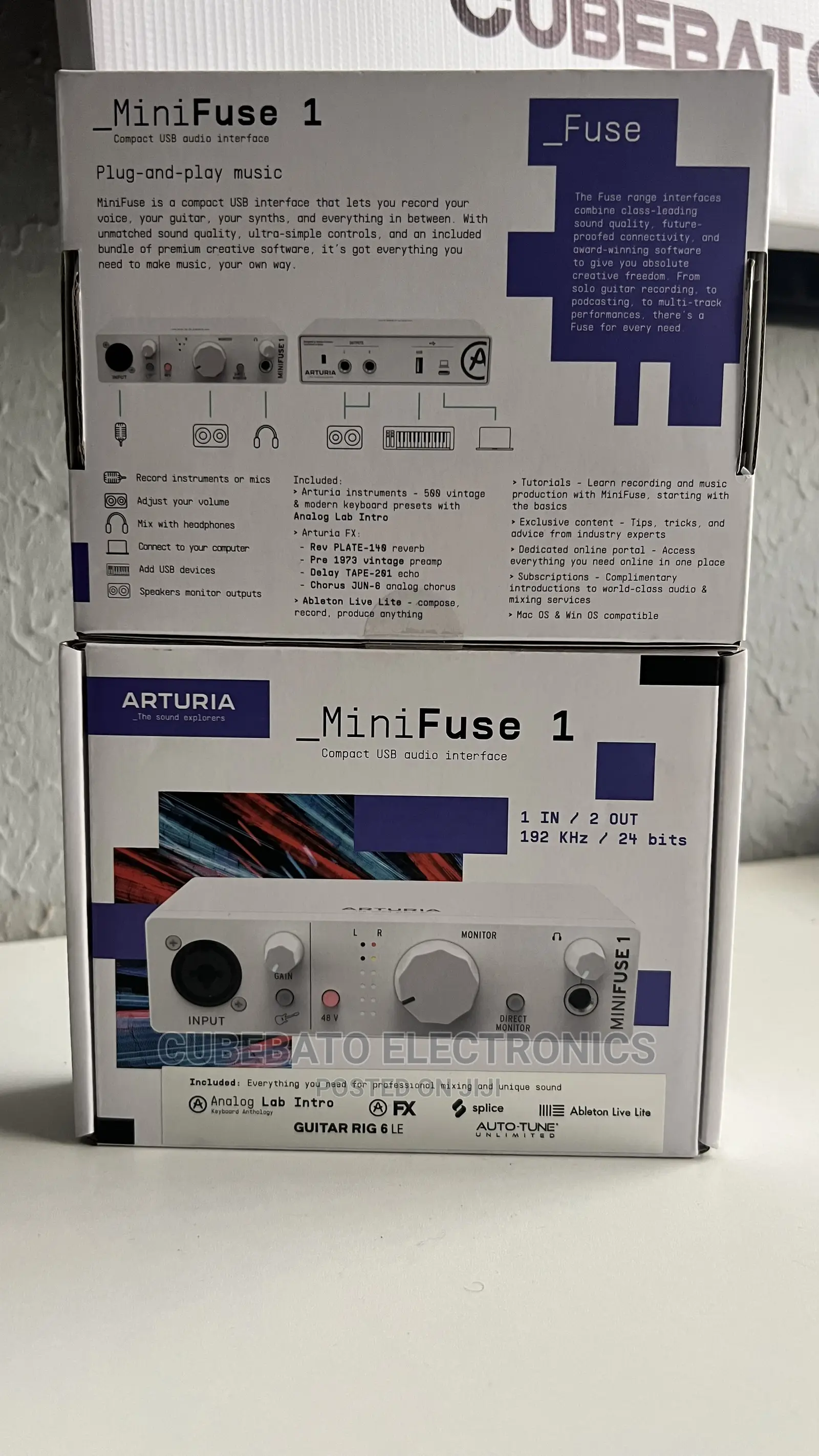 Arturia Minifuse 1 Audio Interface