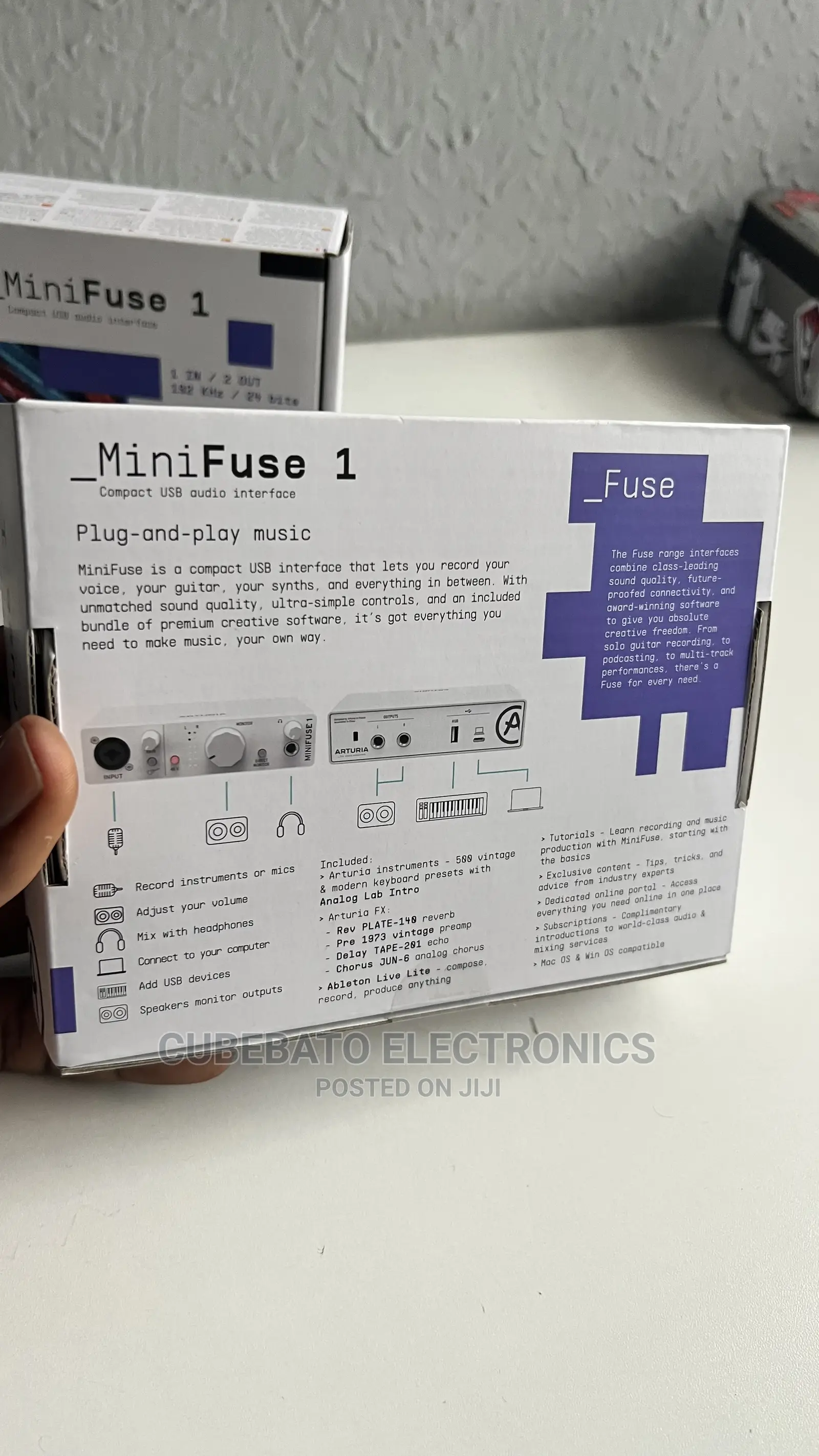 Arturia Minifuse 1 Audio Interface